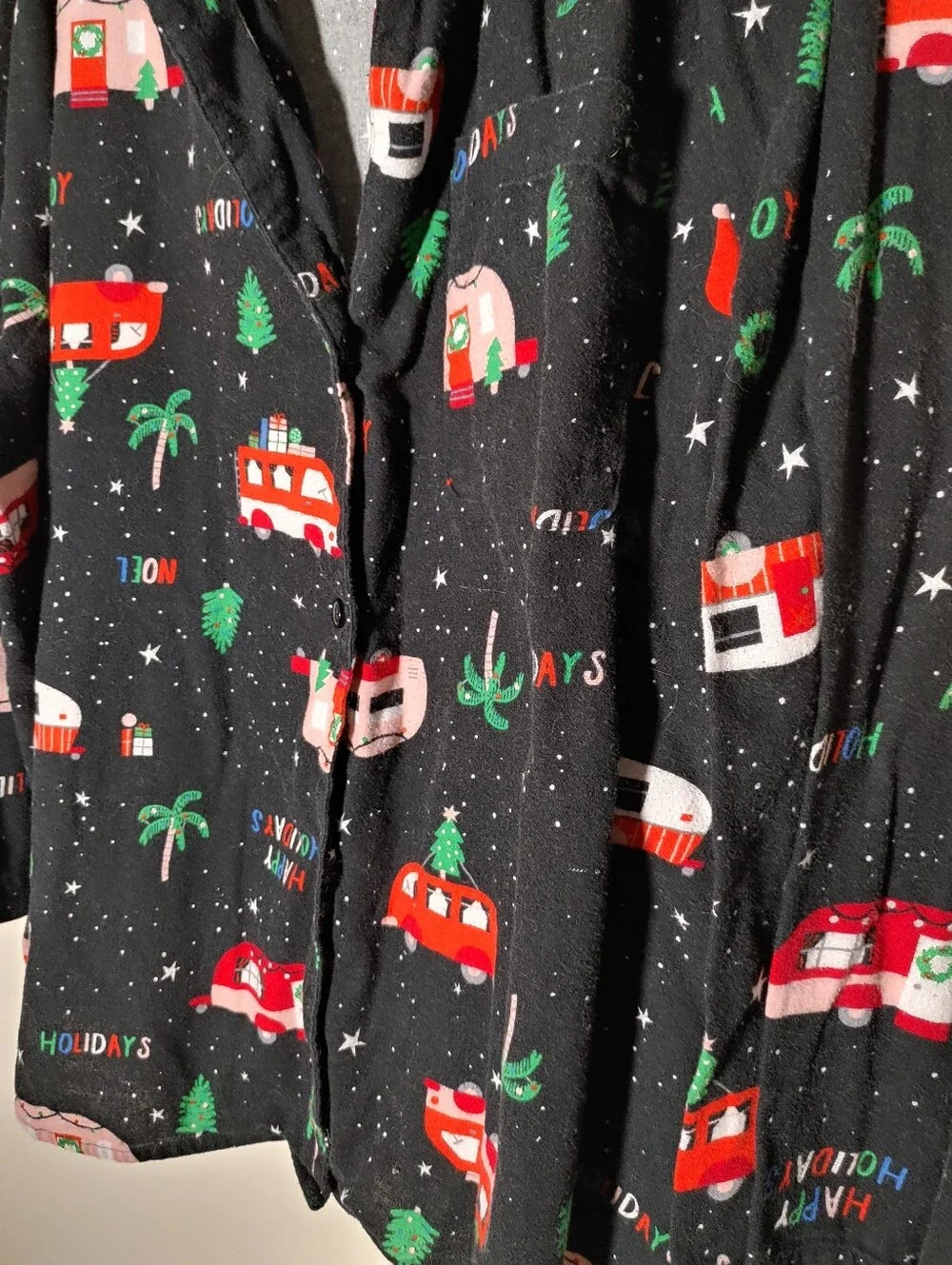 Old Navy 4X Adorable Christmas Print Holiday Long Sleeve Pajama Set